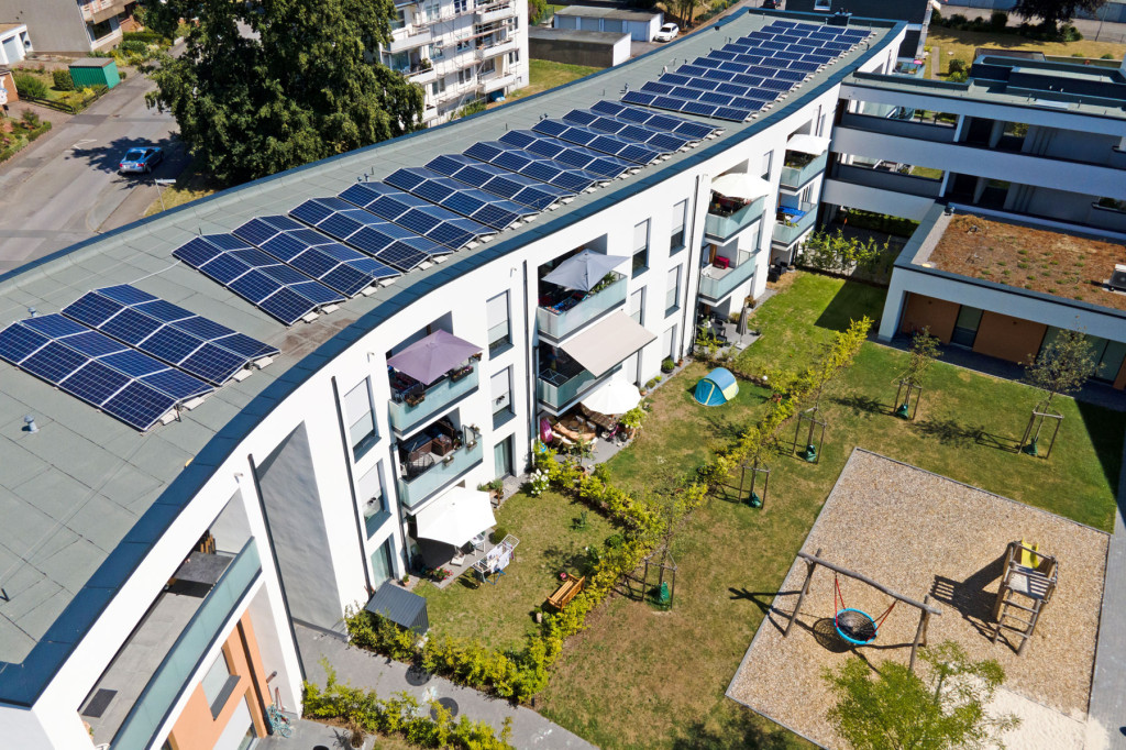 Immobilien Eigentümer Gemeinschaften nutzen Solaranlage